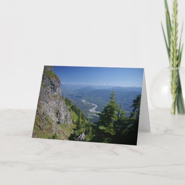 Tarjeta Saludo de Sauk Valley (Anverso)