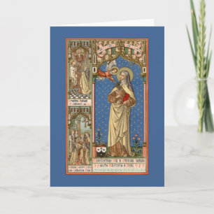 Tarjeta Saludo de Sta. Teresa de Ávila (SAU 28)