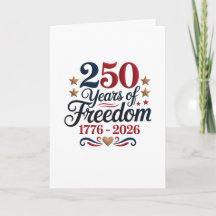Saludo del 250 Aniversario de América