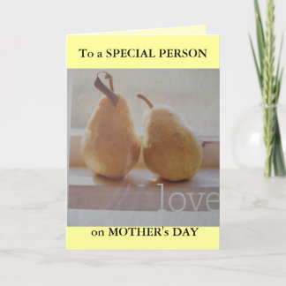 Tarjeta Saludo del día de madre para ALGUIEN ESPECIAL