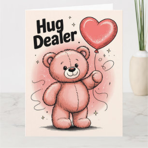 Tarjeta Saludo del Día de San Valentín del Vendedor de Abr
