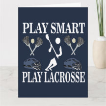 Saludo deportivo para jugador de lacrosse