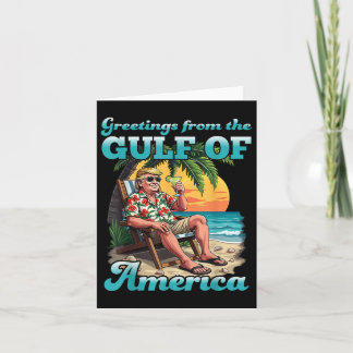 Tarjeta Saludo Desde El Golfo Patriótico De Ee.Uu.