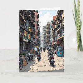 Tarjeta Saludo desde la India