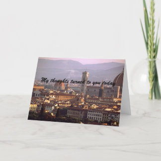 Tarjeta Saludo especial