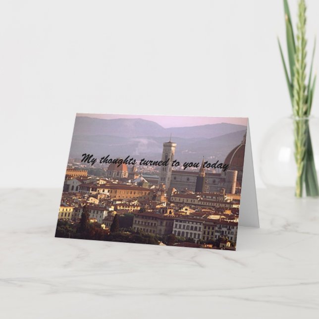 Tarjeta Saludo especial (Anverso)