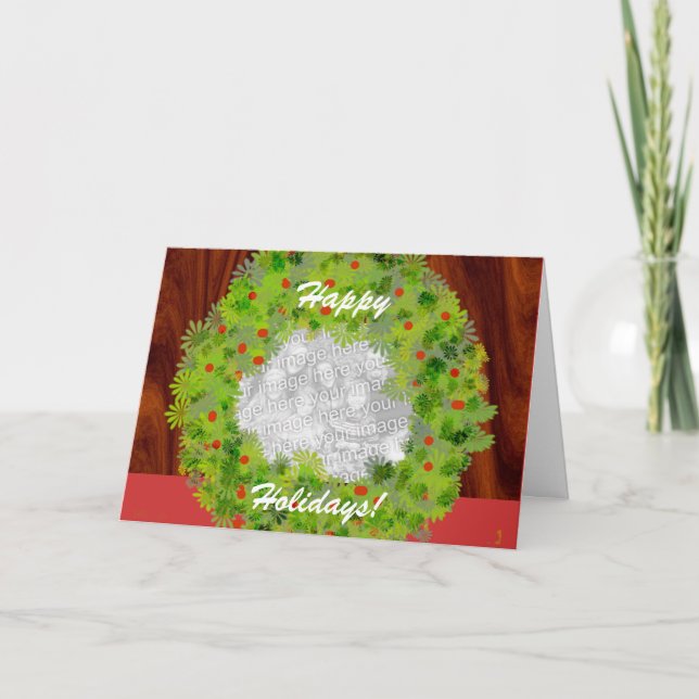Tarjeta - Saludo - Felices Fiestas (Anverso)