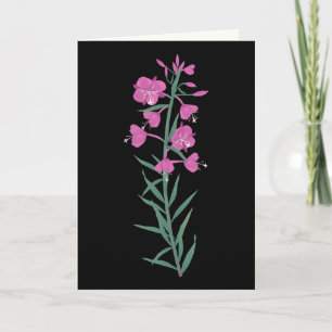 Tarjeta Saludo/Notecard del Fireweed