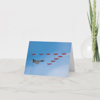 Tarjeta Saludo XH558 de Vulcan