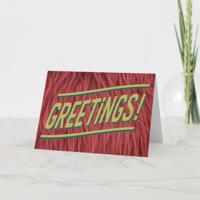 Tarjeta Saludos (Anverso)