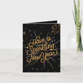 Tarjeta Saludos al Año Nuevo: ¡Celebremos juntos!