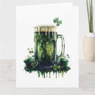 Tarjeta ¡Saludos al Día de San Patricio! Ilustracion de ce