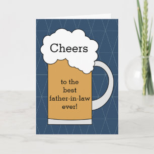 Tarjeta Saludos al Mejor Suegro Día del Padre