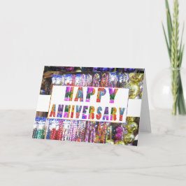 Tarjeta Saludos: Aniversario feliz de HappyANNIVERSARY