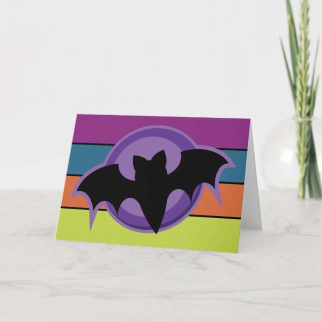 Tarjeta Saludos Batty (Anverso)