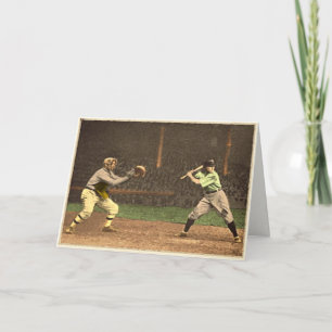 Tarjeta Saludos clásicos del béisbol