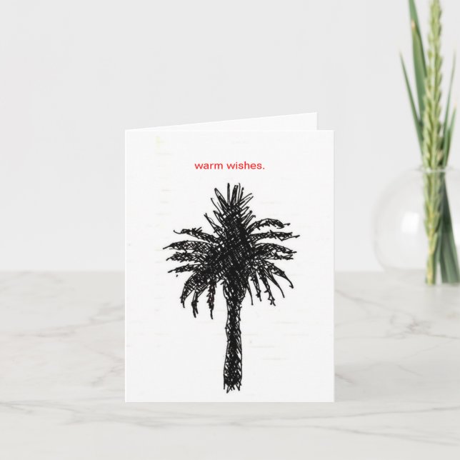 Tarjeta saludos cordiales (Anverso)