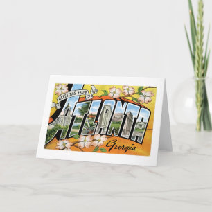 Tarjeta ¡Saludos de Atlanta, GA!