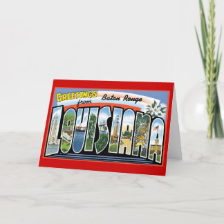 Tarjeta Saludos de Baton Rouge