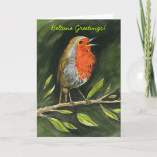 Tarjeta "Saludos de Beltane "
