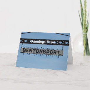 Tarjeta Saludos de Bentonsport
