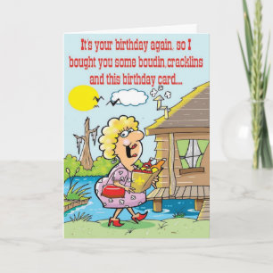 Tarjeta Saludos de Cajun