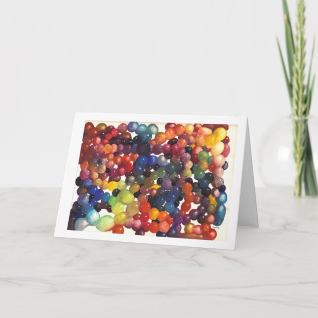Tarjeta Saludos de Colordrops (Anverso)