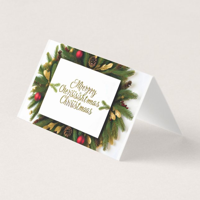 Tarjeta Saludos de corazón para los amigos (Anverso)