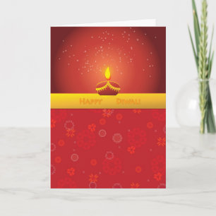 Tarjeta Saludos de Diwali