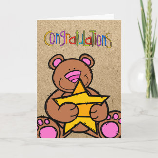 Tarjeta Saludos de felicitación por la adopción
