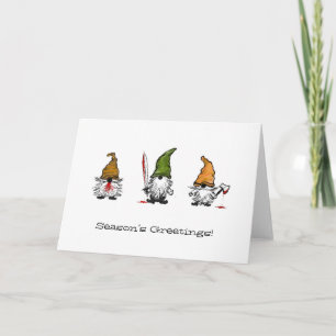 Tarjeta Saludos de Gnomo