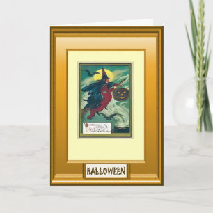 Tarjeta Saludos de Halloween