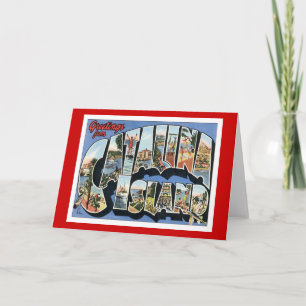 Tarjeta Saludos de la isla California de Catalina