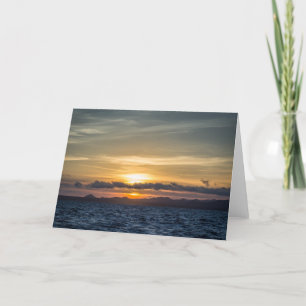 Tarjeta Saludos de las islas de las Islas Galápagos -
