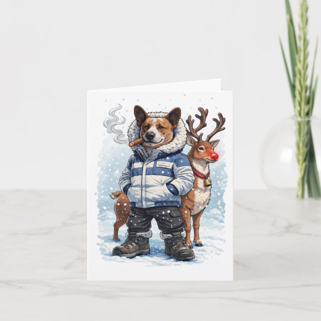 Tarjeta Saludos de Navidad (Anverso)