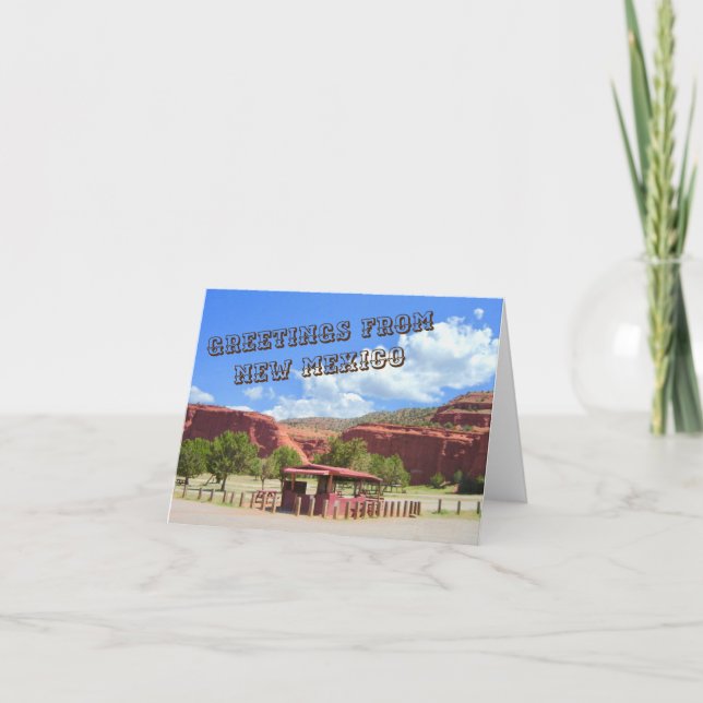 Tarjeta Saludos de New México Notecard 2 (Anverso)