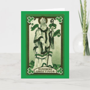 Tarjeta Saludos de San Patricio (Erin Go Braugh)