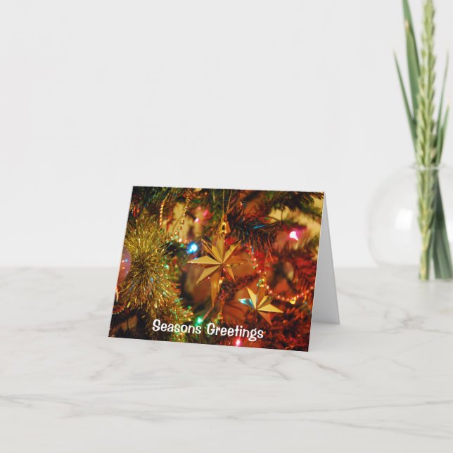 Tarjeta Saludos de temporada (Anverso)