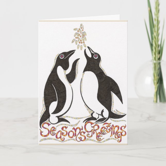 Tarjeta ¡Saludos de temporada! (Anverso)