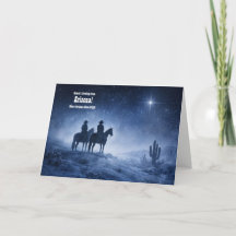 Saludos de temporada de Arizona Vaquero de Navidad