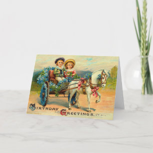 Tarjeta Saludos del cumpleaños