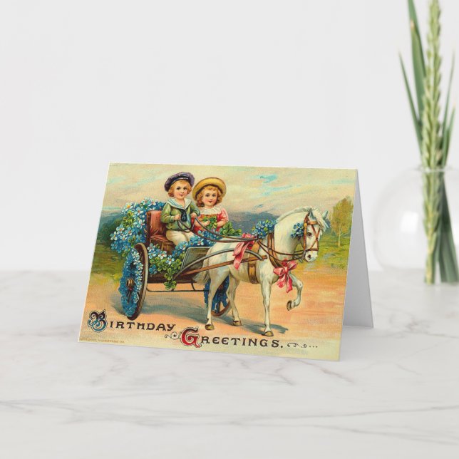 Tarjeta Saludos del cumpleaños (Anverso)