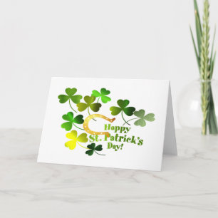 Tarjeta Saludos del día de San Patricio