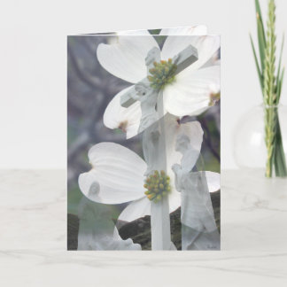 Tarjeta Saludos del Dogwood