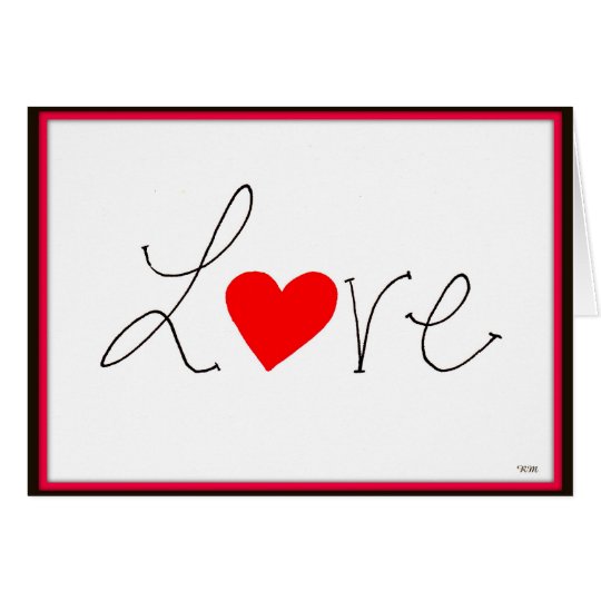 Tarjeta Saludos del el día de San Valentín