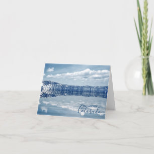 Tarjeta Saludos del paisaje de Colorado