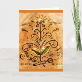 Tarjeta ¡Saludos del té!