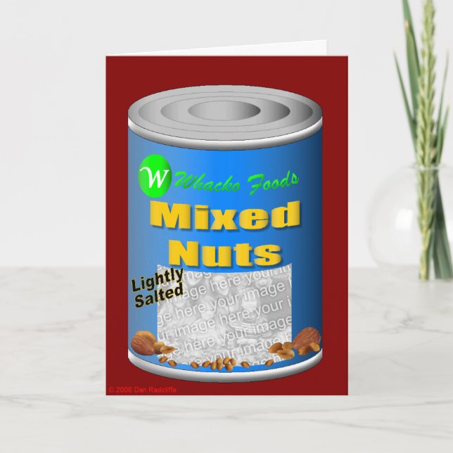 Tarjeta ¡Saludos Desde La Casa De Las Nueces! (Anverso)