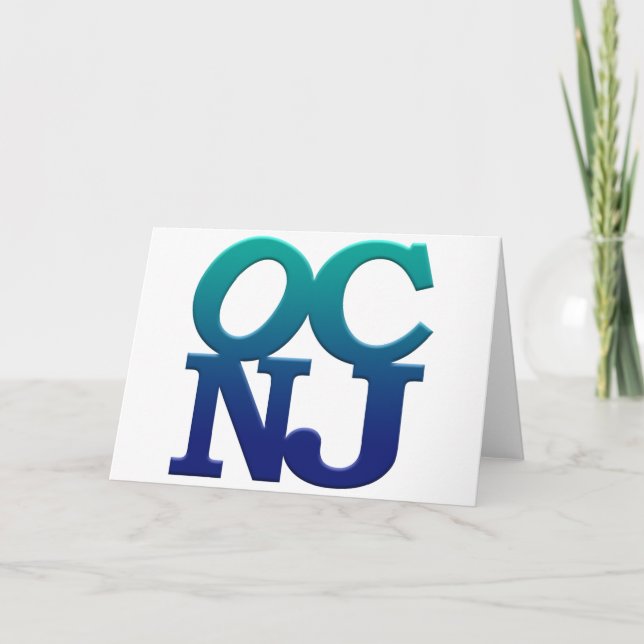 Tarjeta Saludos desde Ocean City (Anverso)