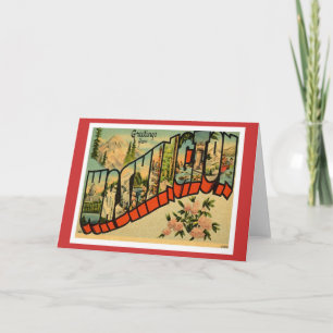 Tarjeta Saludos desde Washington WA